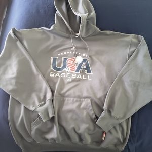 Men's Majestic USA Baseball XL Hoodie.